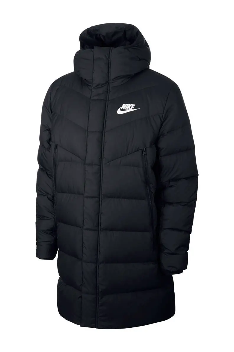 Nike zwarte jas voor naast het veld
