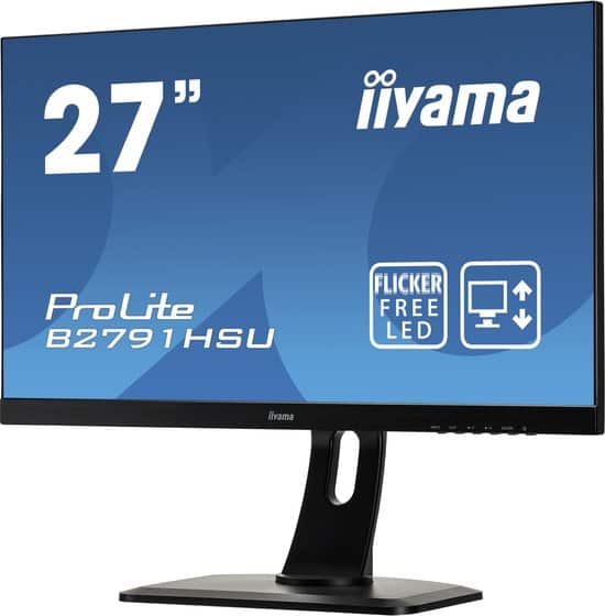 Beste betaalbare reactietijd: Iiyama ProLite B2791HSU-B1-Full HD Monitor 